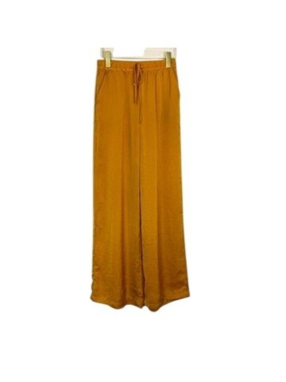 Boho Chic Women Sz S Palazzo Pull On Pants Marigold Hippie Festival Resort Indie